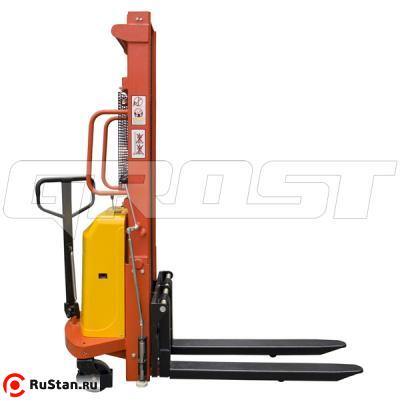Штабелер гидравлический с электроподъемом GROST® HED 15/25 фото №5 Штабелер гидравлический с электроподъемом GROST® HED 15/25 фото №5