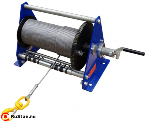 Лебедка канатная Дина-2 500 кг 65 м фото №1 Лебедка канатная Дина-2 500 кг 65 м фото №1