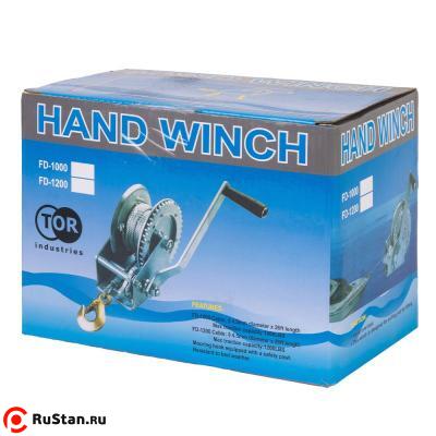 Лебедка ручная барабанная с тросом 400кг 10м оцинкованная TOR FD односкоростная фото №14 Лебедка ручная барабанная с тросом 400кг 10м оцинкованная TOR FD односкоростная фото №14