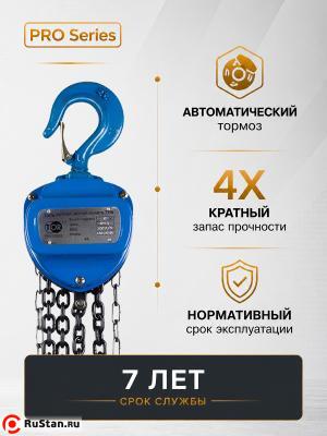 Таль ручная шестеренная TOR ТРШ C 3,0ТХ6М PRO (для тяжелых работ) фото №7 Таль ручная шестеренная TOR ТРШ C 3,0ТХ6М PRO (для тяжелых работ) фото №7