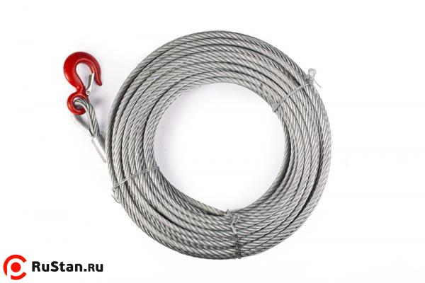 КАНАТ 20 м для лебёдки TOR МТМ 800 0,8 т (тип ZNL) d=8,3мм фото №1