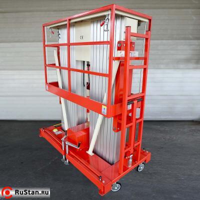 Телескопический Двухмачтовый Подъемник ZX-2-080 OXLIFT 8 м 200 кг фото №6 Телескопический Двухмачтовый Подъемник ZX-2-080 OXLIFT 8 м 200 кг фото №6