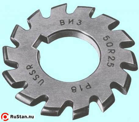 Фреза Выпуклая  80х10х27 R5,0 Р6М5 Z=10 фото №1