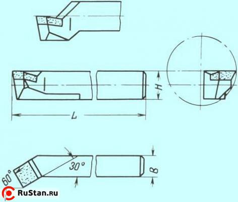Резец Расточной 12х12х140 ВК8 для сквозных отверстий фото №1 Резец Расточной 12х12х140 ВК8 для сквозных отверстий фото №1