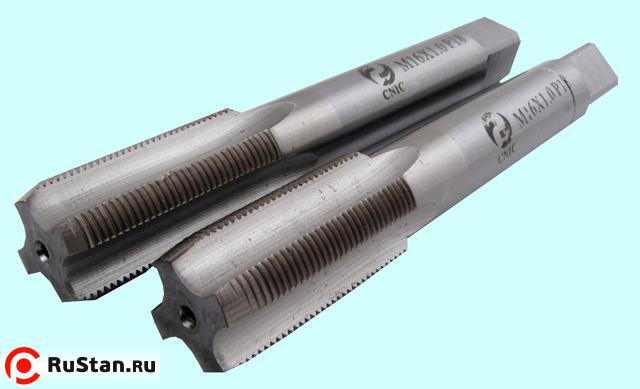 Метчик М24,0 х 1,5 м/р.Р18 к-т из 2-х шт. "CNIC" фото №1 Метчик М24,0 х 1,5 м/р.Р18 к-т из 2-х шт. "CNIC" фото №1