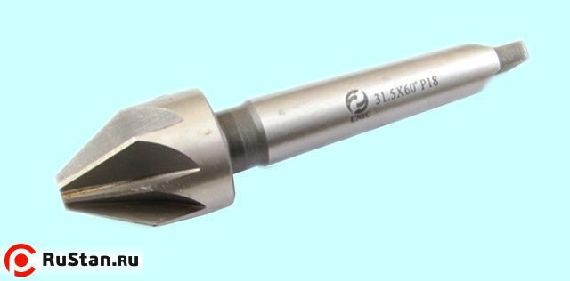 Зенковка d80,0х 73х215 конус 60° Р18 к/х Z=12 КМ4 DIN334B "CNIC" фото №1 Зенковка d80,0х 73х215 конус 60° Р18 к/х Z=12 КМ4 DIN334B "CNIC" фото №1