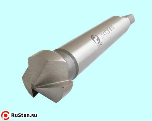 Зенковка d50,0х 38х150 конус 120° Р18 к/х Z=3 КМ3 DIN335D "CNIC" фото №1 Зенковка d50,0х 38х150 конус 120° Р18 к/х Z=3 КМ3 DIN335D "CNIC" фото №1