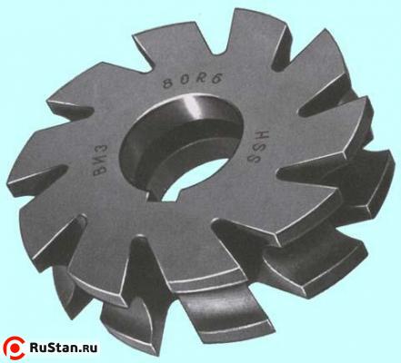 Фреза Вогнутая 125х40х32 R12,0 Р6М5К5 Z=10 тип2 фото №1 Фреза Вогнутая 125х40х32 R12,0 Р6М5К5 Z=10 тип2 фото №1