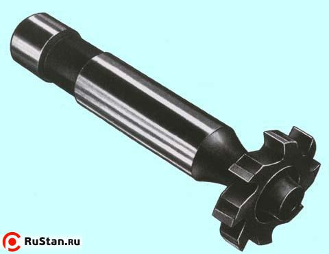 Фреза Для пазов сегментных шпонок 22х5,0х 60мм ц/х Р6АМ5 Z=8 "CNIC" фото №1
