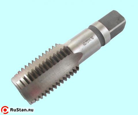 Метчик 1 3/8" UNF 60° Р6АМ5 дюймовый, м/р., (12 ниток/дюйм) для глухих отверстий DIN351 "CNIC" фото №1