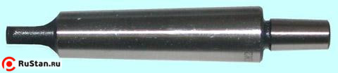 Оправка КМ1 / В16 с лапкой на внутренний конус сверлил. патрона (на сверл.станки) (6039-0007) (Саранск) фото №1