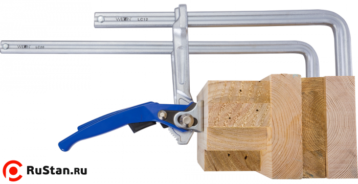 Рычажные быстрозажимные F-образные струбцины Wilton LC-12 фото №3 Рычажные быстрозажимные F-образные струбцины Wilton LC-12 фото №3