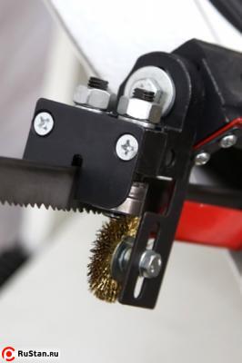 Специальная щетка для съема стружки улучшает условия работы полотна и продляет срок его службы фото №10 METAL MASTER BSM-712N фото №10