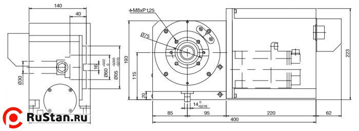 Размеры стола CNC-120R фото №2 Размеры стола CNC-120R фото №2