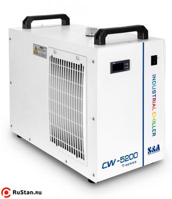 Чиллер CW-5200TH для лазерного станка до 130 Вт фото №2 Чиллер CW-5200TH фото №2