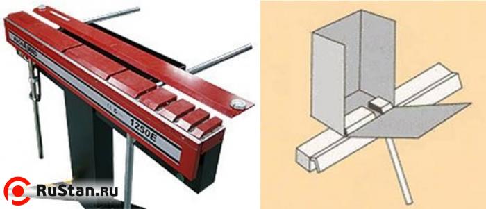 В комплекте со станком идет цельная балка для продольных гибов и прижимная балка разбитая на сегменты разного размера фото №11 METAL MASTER MAGNABEND MB 2000E фото №11