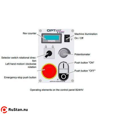 Вертикально-сверлильный настольный станок OPTIdrill B24HV фото №5 OPTIdrill B24HV фото №5
