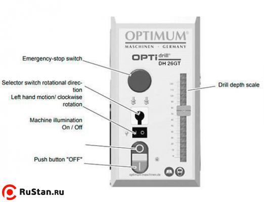 Вертикально-сверлильный станок OPTIdrill DH26GT фото №2 OPTIdrill DH26GT фото №2