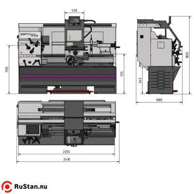 Токарно-винторезный станок OPTIturn TX 4414 фото №4 OPTIturn TX 4414 фото №4
