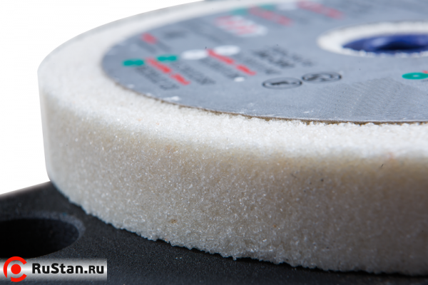 Круг для точила 200x25x16 мм, 60G, белый фото №2 Круг для точила 200x25x16 мм, 60G, белый фото №2