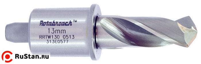 Спиральное рельсовое сверло с хвостовиком Weldon 19,05 фото №2 Спиральное рельсовое сверло с хвостовиком Weldon 19,05 фото №2