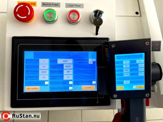 Дисплей Лазерный очиститель ржавчины Raptor SFC-1500 PRO (1500Вт Raycus) фото №18 Дисплей Лазерный очиститель ржавчины Raptor SFC-1500 PRO (1500Вт Raycus) фото №18