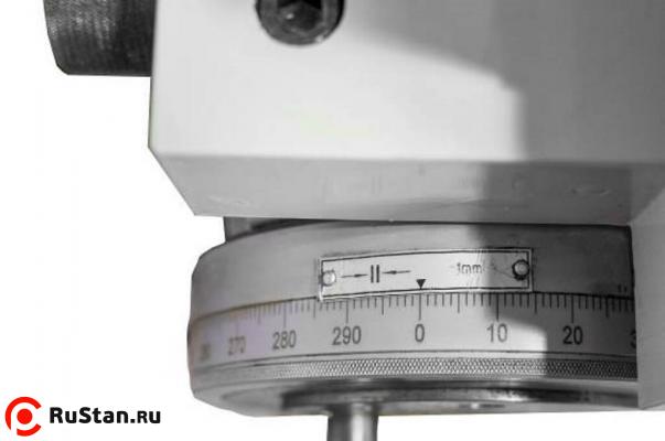 Цена деления лимба продольной подачи - 1 мм фото №18 METAL MASTER ZH 51150 DRO RFS фото №18