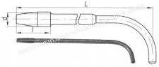 Метчик Гаечный М24 (3,0) Р6М5 с изогнутым хвостовиком